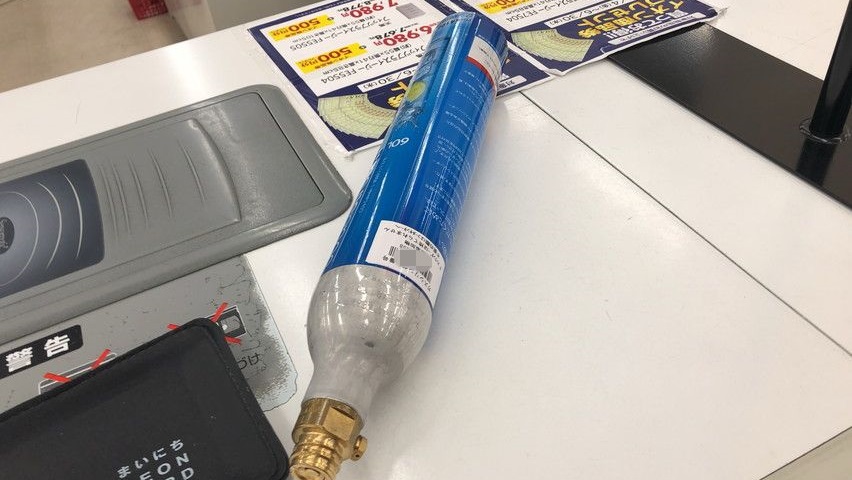 ソーダストリームガス交換はイオン焼津のどこで？