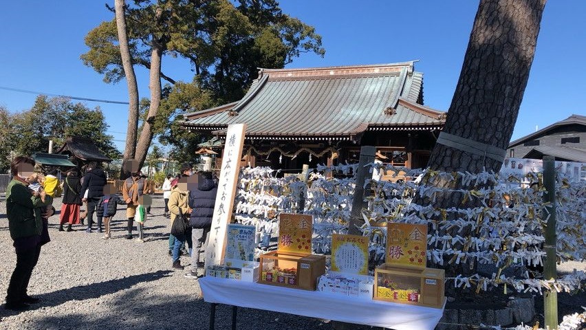 正月に焼津神社へ初詣
